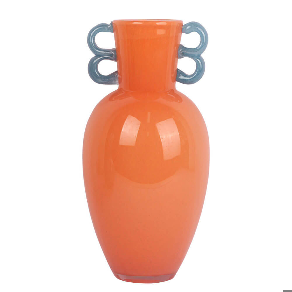 Present Time Vase Fiesta Large Peach Orange